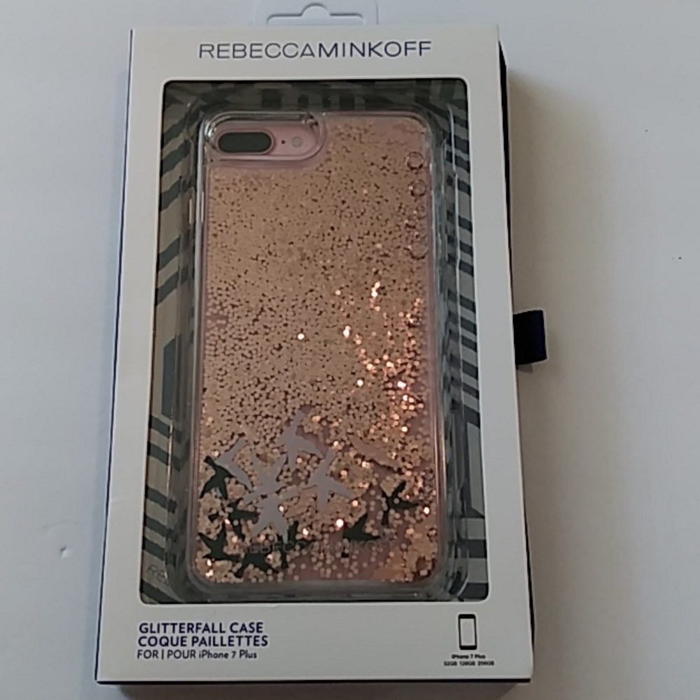 Rebecca Minkoff Birds GlitterFall iPhone 7 Plus ⭐️